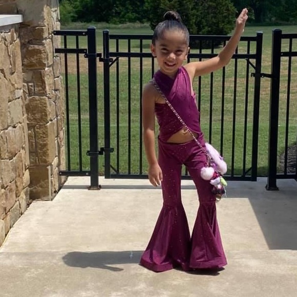 selena purple jumpsuit costume